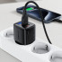 Мережевий зарядний пристрій ACEFAST A116 PD35W GaN charger (USB-A+USB-C) with digital display Black (6974316284468) (17267)