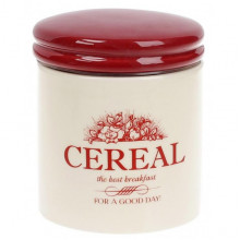 Банка керамічна "Англійська Шипшина CEREAL" 12.3х10.2х12см (2467)