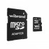 Карта пам'яті microSDHC (UHS-1) Wibrand 8Gb class 10 (adapter SD) (WICDHC10/8GB-A) (467)
