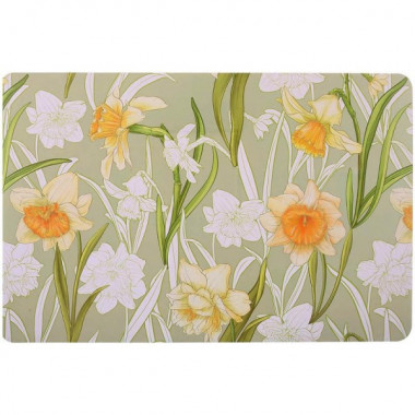 Набір 12 сервірувальних серветок 28x43см підтарільники Floral-089, поліпропілен (5467)