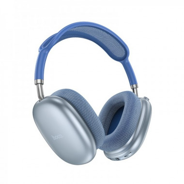Бездротові накладні навушники HOCO W55 Pleasing BT headphones Sky Blue (6942007632690) (8467)