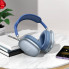 Бездротові накладні навушники HOCO W55 Pleasing BT headphones Sky Blue (6942007632690) (8467)