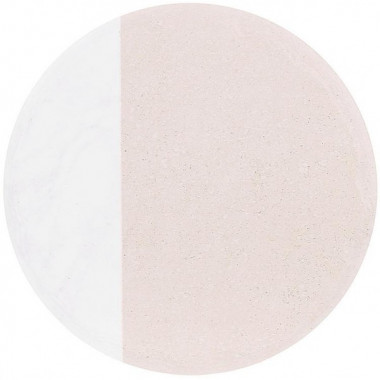 Підставка під гаряче керамічна "Beige Marble" Ø16см на пробковій основі (5567)