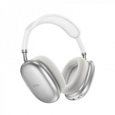 Бездротові накладні навушники HOCO W55 Pleasing BT headphones Silver (6942007632676) (19867)