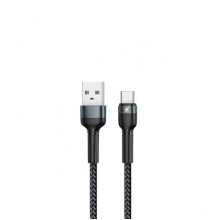 Кабель Remax Jany USB 2.0 to Type-C 2.4A 1M Черный (RC-124a) (2867)