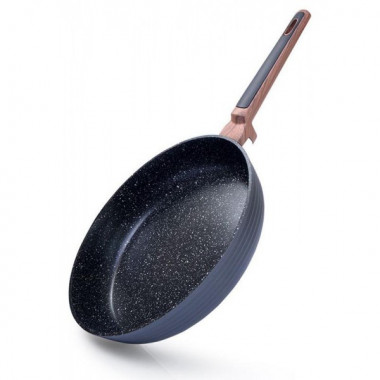 Сковорода Fissman Diamond Grey Ø26см з 5-шаровим антипригарним покриттям (867)