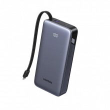 Батарея универсальная Ugreen 20000mAh 45W with Built-in Cable (PB536 55988B) (19967)
