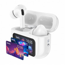 Беспроводные сенсорные Bluetooth TWS наушники HOCO EW72 Lite с зарядным кейсом Белые (18477)