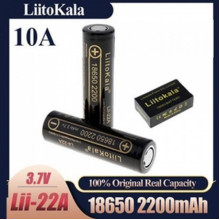 Аккумулятор 18650 Liitokala Lii-22A 2200mah 3.7V Оригинал (21577)