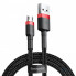 Кабель Baseus Cafule Cable USB For Micro 1.5A 2m Red+Black (CAMKLF-C91) (15087)