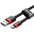 Кабель Baseus Cafule Cable USB For Micro 1.5A 2m Red+Black (CAMKLF-C91) (15087)