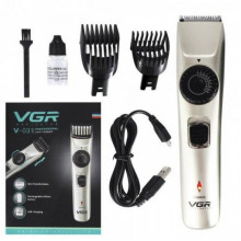 Беспроводная машинка для стрижки волос электрическая VGR V 031 USB CHARGE (14187)