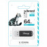 Флеш-накопичувач Wibrand USB 3.2 Gen1 Marten 64GB Black (WI3.2/MA64P10B) (187)