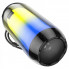 Портативна колонка BOROFONE BR25 Crazy sound colorful luminous BT speaker, 5W, Black (6974443386509) (17387)