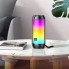 Портативна колонка BOROFONE BR25 Crazy sound colorful luminous BT speaker, 5W, Black (6974443386509) (17387)