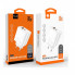 Мережевий зарядний пристрій WUW-C208 30W PD USB-C + USB QC3.0 18W white (6972573333417) (387)