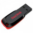 Флеш-накопичувач SanDisk USB 2.0 Cruzer Blade 128Gb Black/Red (SDCZ50-128G-B35) (20487)