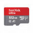 Карта пам'яті microSDXC (UHS-1) SanDisk Ultra 512Gb class 10 A1 (150Mb/s) (adapter SD) (SDSQUAC-512G-GN6MA) (11587)