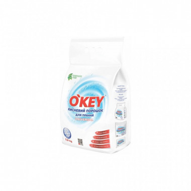 Стиральный порошок O'KEY Universal Кислородный 2.8 кг (4820049384826) (15587)