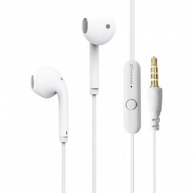 Наушники Grand-X EP-63W White (EP-63W) (18587)