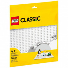 Конструктор LEGO Classic Базовая пластина белого цвета (11026) (18687)