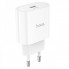 Мережевий зарядний пристрій HOCO C94A Metro single port PD20W charger White (6931474762177) (18987)