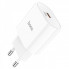 Мережевий зарядний пристрій HOCO C94A Metro single port PD20W charger White (6931474762177) (18987)