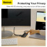 USB-хаб Baseus Lite Series 6-Port Type-C HUB Docking Station (Type-C to HDMI+USB3.0*2+PD+SD/TF) Black (WKQX050101) (18297)