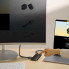 USB-хаб Baseus Lite Series 6-Port Type-C HUB Docking Station (Type-C to HDMI+USB3.0*2+PD+SD/TF) Black (WKQX050101) (18297)