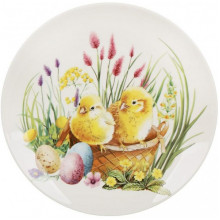 Набір 6 тарілок порцелянових "Easter Melody" Ø19см (Курчата) (19297)