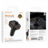 АЗП з FM-модулятором BOROFONE BC59 Heroic car BT FM transmitter Black (6941991117312) (17397)