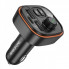 АЗП з FM-модулятором BOROFONE BC59 Heroic car BT FM transmitter Black (6941991117312) (17397)