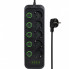 Сетевой фильтр питания XoKo XK-SP-5-2-1-BK (22397)