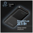 Батарея универсальная ColorWay 10 000 mAh PD/22.5W, QC/3.0, LCD, Black (CW-PB100LPB3BK-PDD) (19597)