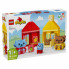 Конструктор LEGO DUPLO My First Повседневные процедуры: Время ужина и сна 28 деталей (10414) (7597)