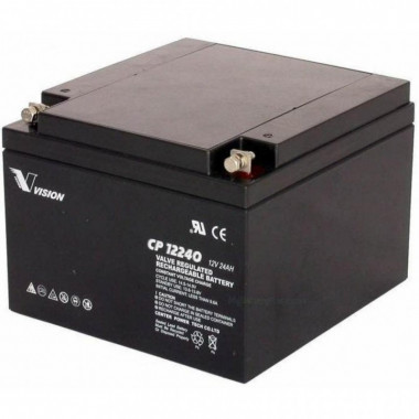 Батарея к ИБП Vision CP 12V 24Ah (CP12240E-X) (15897)