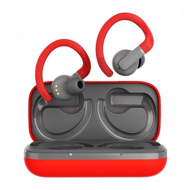 Наушники Canyon OnRun 11 Sport TWS Red/Grey (CNS-TWS11R) (17108)