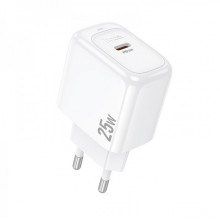 Мережевий зарядний пристрій HOCO CS53A Surplus single port PD25W charger White (6942007631488) (20208)