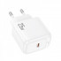Мережевий зарядний пристрій HOCO CS53A Surplus single port PD25W charger White (6942007631488) (20208)