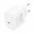 Мережевий зарядний пристрій HOCO CS53A Surplus single port PD25W charger White (6942007631488) (20208)