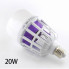 Лампочка ловушка от комаров 2 в 1 с електрошоком 220V светодиодная 20W цоколь E27 Mosquito Killer (9208)