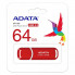 Флеш-накопичувач ADATA USB 3.2 AUV 150 64Gb Red (AUV150-64G-RRD) (308)