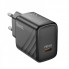 Мережевий зарядний пристрій HOCO CS22A Value single port PD30W charger Black (6942007609913) (408)