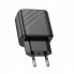 Мережевий зарядний пристрій HOCO CS22A Value single port PD30W charger Black (6942007609913) (408)