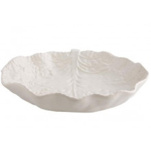 Блюдо сервіровки Bordallo Pinheiro Cabbage 35x25см Бежеве (5408)