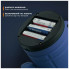 Фонарь Quantum Nice blue 1WLED + 3WCOB 3xAА (QM-FL3041) (17508)