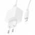 Мережевий зарядний пристрій з кабелем HOCO CS11A Ocean single port charger set(iP) White (6942007603577) (508)