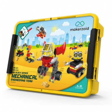 Конструктор Makerzoid Big Building Blocks-Mechanical Engineering Team (MKZ-OBK-MET) (7508)