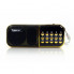 Радиоприёмник с FM USB MicroSD BKK B837 радио на аккумуляторе 18650 (20708)