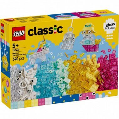 Конструктор LEGO Classic Волшебная прозрачная коробка (11040) (7908)